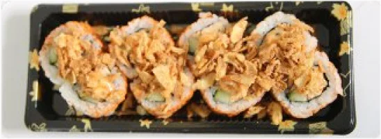 Tonijnsalade, sesam en komkommer