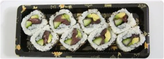 Tonijnsalade, komkommer, noristukjes